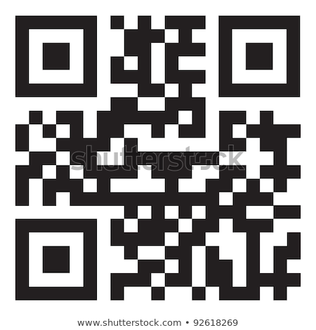 Sample Qr Code Ready To Scan With Smart Phone Foto d'archivio © nicemonkey