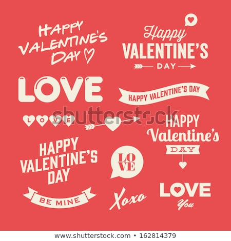 Foto stock: Love Icon Or Valentines Day Sign Designed For Celebration