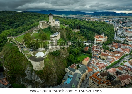 Stock photo: Trencin Castle Slovakia