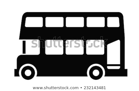 Stockfoto: Green Double Decker Bus