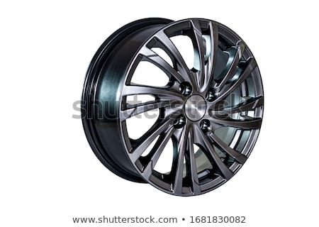 Foto d'archivio: Light Alloy Wheel Isolated