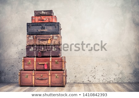 Zdjęcia stock: Vintage Suitcases