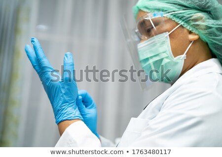 Stock photo: Medical Shield Protecting Earth From Global Crisis