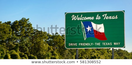 Foto stock: Dallas Texas Highway Sign