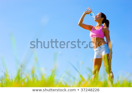 Stock foto: Pretty Young Runner