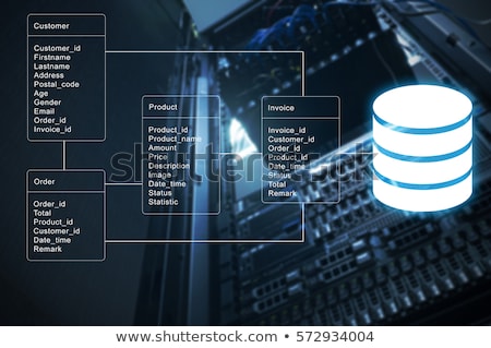 Foto stock: Database Table