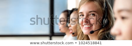 Foto stock: Happy Beautiful Caucasian Woman