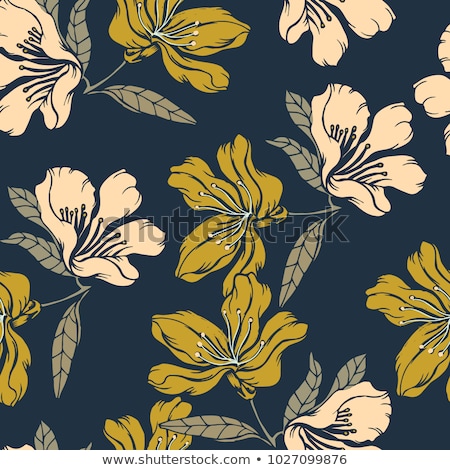 Сток-фото: Seamless Decorative Floral Pattern With Clover