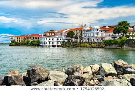 Stock foto: Panorama Of Casco Antiguo Panama City Skyline