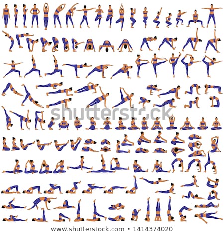 [[stock_photo]]: Set Girl Yoga Pose