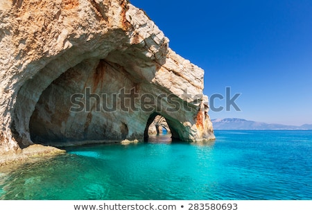 Stock foto: Beautiful Sea Landscapes On Zakynthos Island