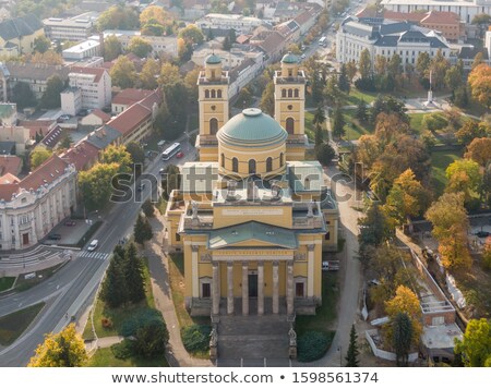 Сток-фото: Sculpture At Basilica Of Eger Hungary