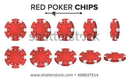 Colorful Plastic Chip Coins Imagine de stoc © pikepicture