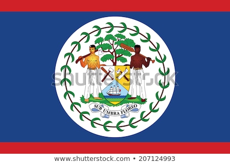 Сток-фото: Flag Of Belize