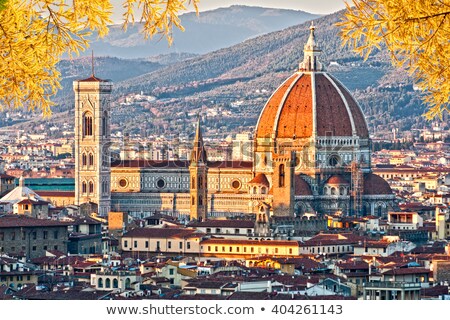 Stock photo: Florence Cathedral Santa Maria Del Fiore Sunrise View