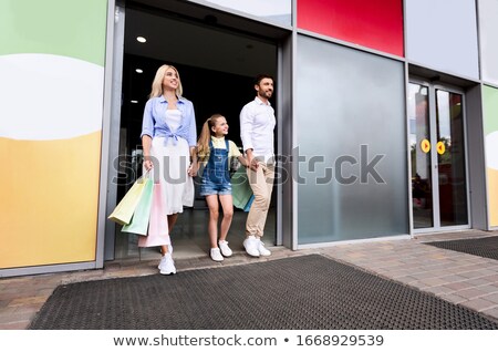 Stock photo: Leaving Shop