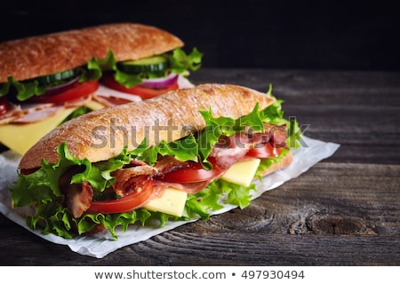 Stock photo: Sandwich