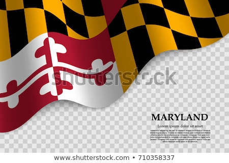 Stok fotoğraf: Maryland Flag