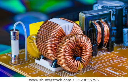 Foto stock: Inductor Detail