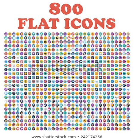 ストックフォト: Flat Icon