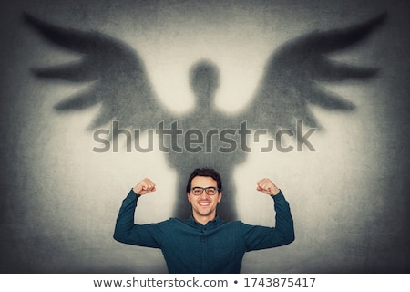 Foto stock: Businessman With Wings