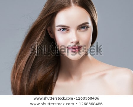 [[stock_photo]]: Portrait Of Beautiful Brunette Girl