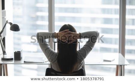 Foto stock: Sitting Alone