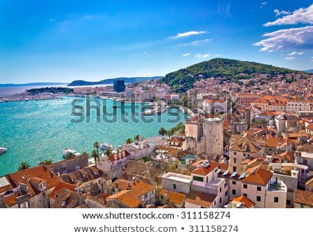Split In Croatia Stockfoto © xbrchx