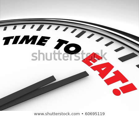 Its Time To Eat [[stock_photo]] © iQoncept