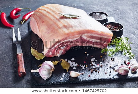 Stock fotó: Raw Pork
