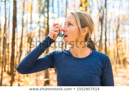 Foto stock: Fitness Running Woman In Winter Season