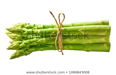 Stock fotó: Bunch Of Fresh Asparagus