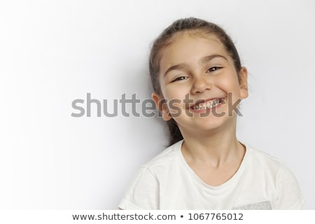 Foto stock: Smiling Little Girl