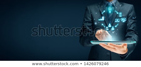 Stock photo: Business Scheme