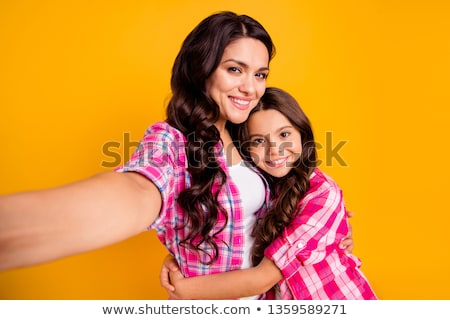 Stock fotó: Mom And Daughter Shooting