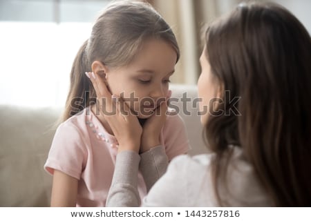 Stockfoto: Girl With A Painful Head