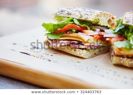 Foto stock: Fresh Sandwiches