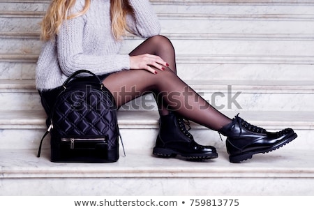 [[stock_photo]]: Pretty Legs In Stylish Tights