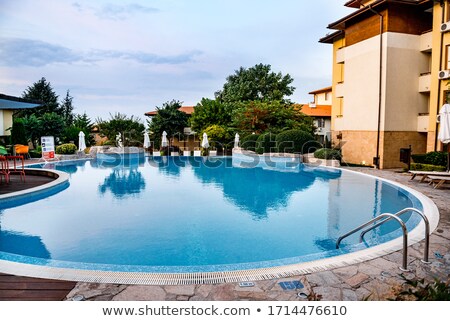 Foto stock: Luxury Apartments And Hotel With Swimming Pool Mallorca Spain