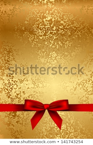 ストックフォト: Golden Crumpled Wrapping Paper Abstract Background For Design