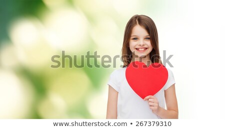 Stok fotoğraf: Red Hearts Outdoor Background