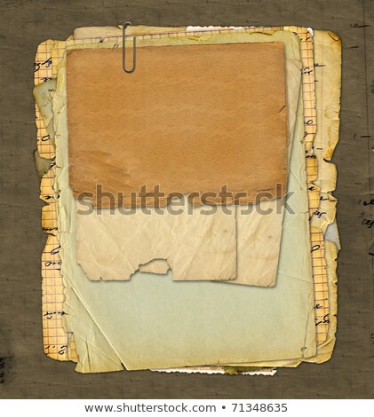 Zdjęcia stock: Abstract Grunge Background Alienated Paper With Manuscript