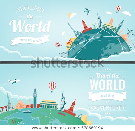 Stok fotoğraf: Tourism Around The World