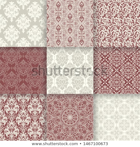 Imagine de stoc: Damask Seamless Vector Background