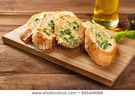 ストックフォト: Cheese And Garlic Bread