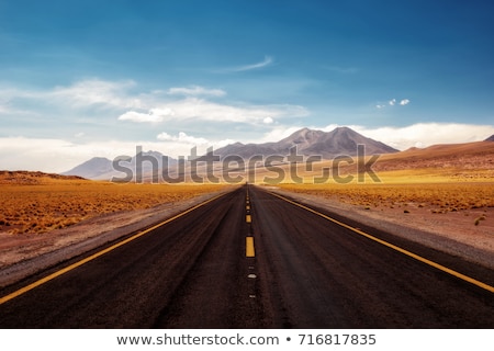 Stock photo: Road In The Desert