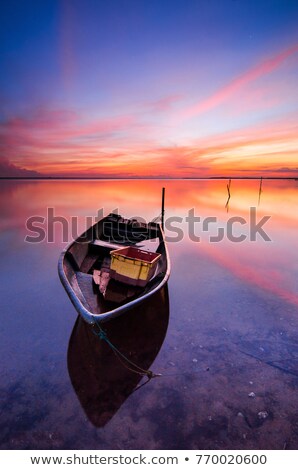 ストックフォト: Recreational Boats At Sunrise