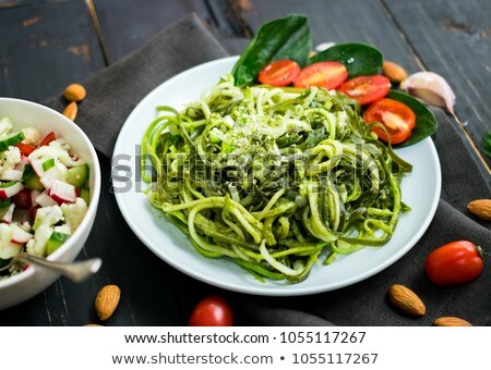 Stock photo: Vegetarian Pasta