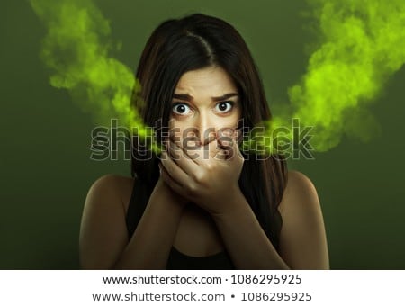 Bad Breath Or Halitosis Stock foto © Dundanim