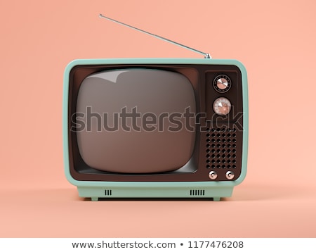 Stock photo: Vintage Tv